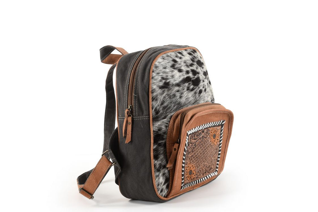 Klassy Cowgirl 13" x 14.5" Leather Backpack-FREE SHIPPING