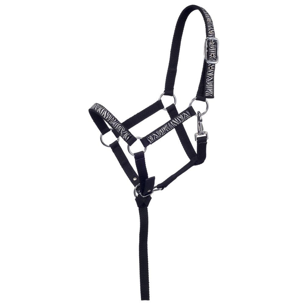 3/4" MINI HALTER ZEBRA