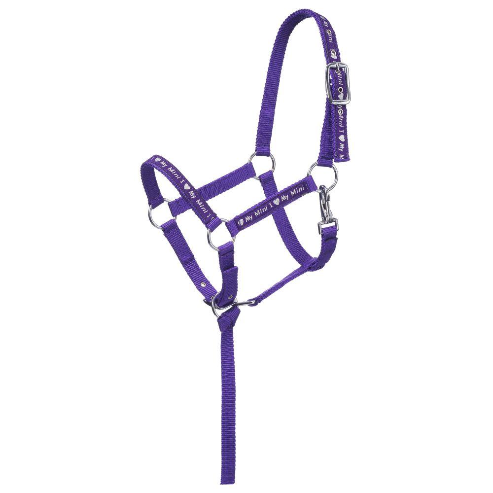 3/4" MIN HALTER I LOVE MY MINI