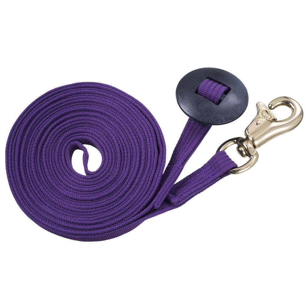 CORD LUNGE LINE COTTON W/SNAP