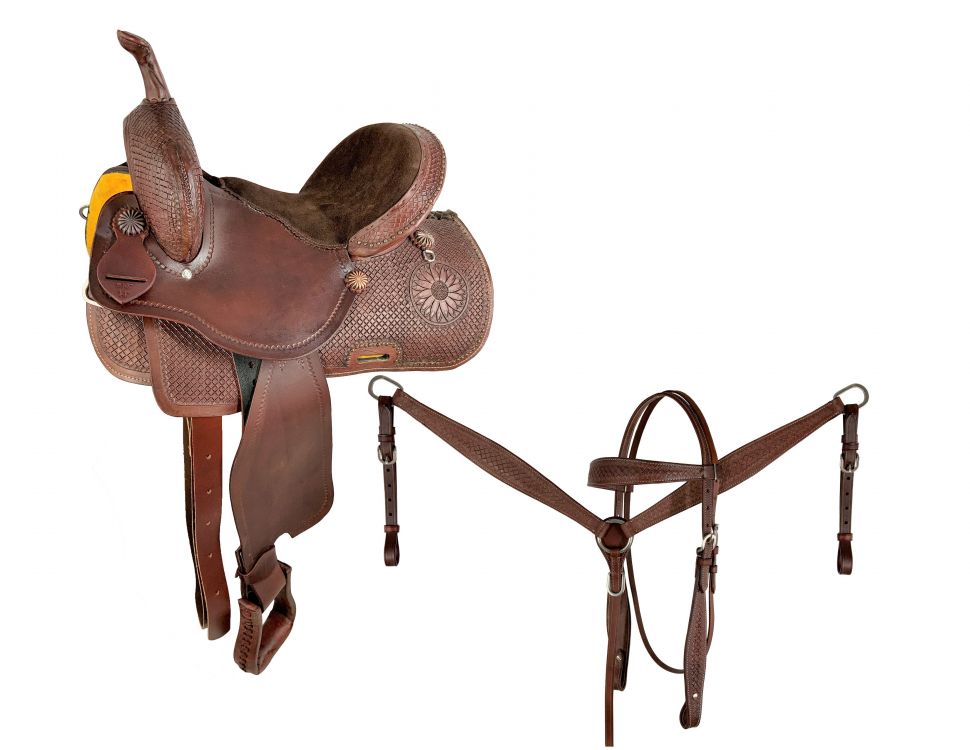 Economy Barrel Style Saddle Set -FREE SHIPPING