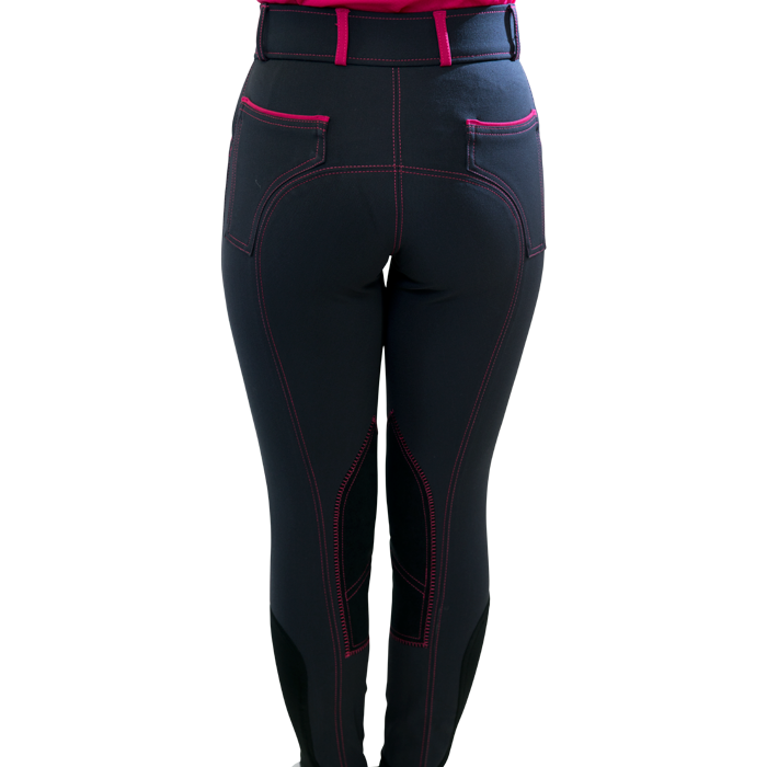Contrast Piping Knee Patch Breech-FREE SHIPPING