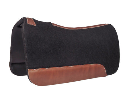 Contoured Fit Black Saddle Pad-FREE SHIPPING