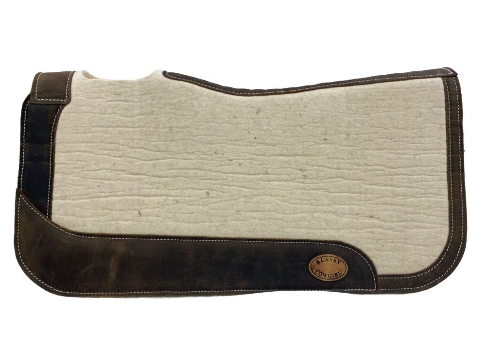 Klassy Cowgirl   28"x  30" 100%  Mohair Pure  Wool  Saddle Pad-FREE SHIPPING