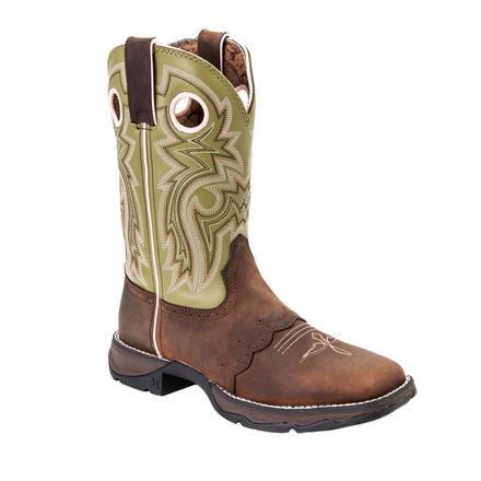Durango® Women's Meadow n' Lace Saddle Western Boot-FREE SHIPPING