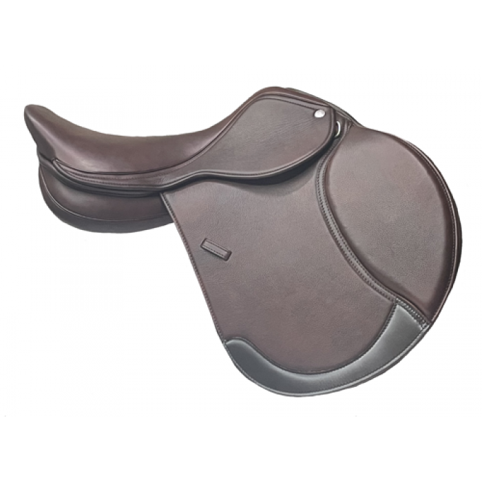 RHC Remy Double Leather Close Contact English Hunt Saddle - FREE SHIPPING