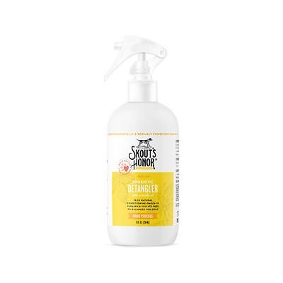 Skout's Honor Probiotic Honeysuckle Daily Use Pet Detangler, 8-oz bottle-FREE SHIPPING
