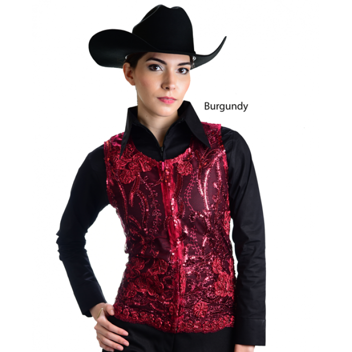 LADIES SHOW STOPPER VEST- MADE IN USA -FREE SHIPPING