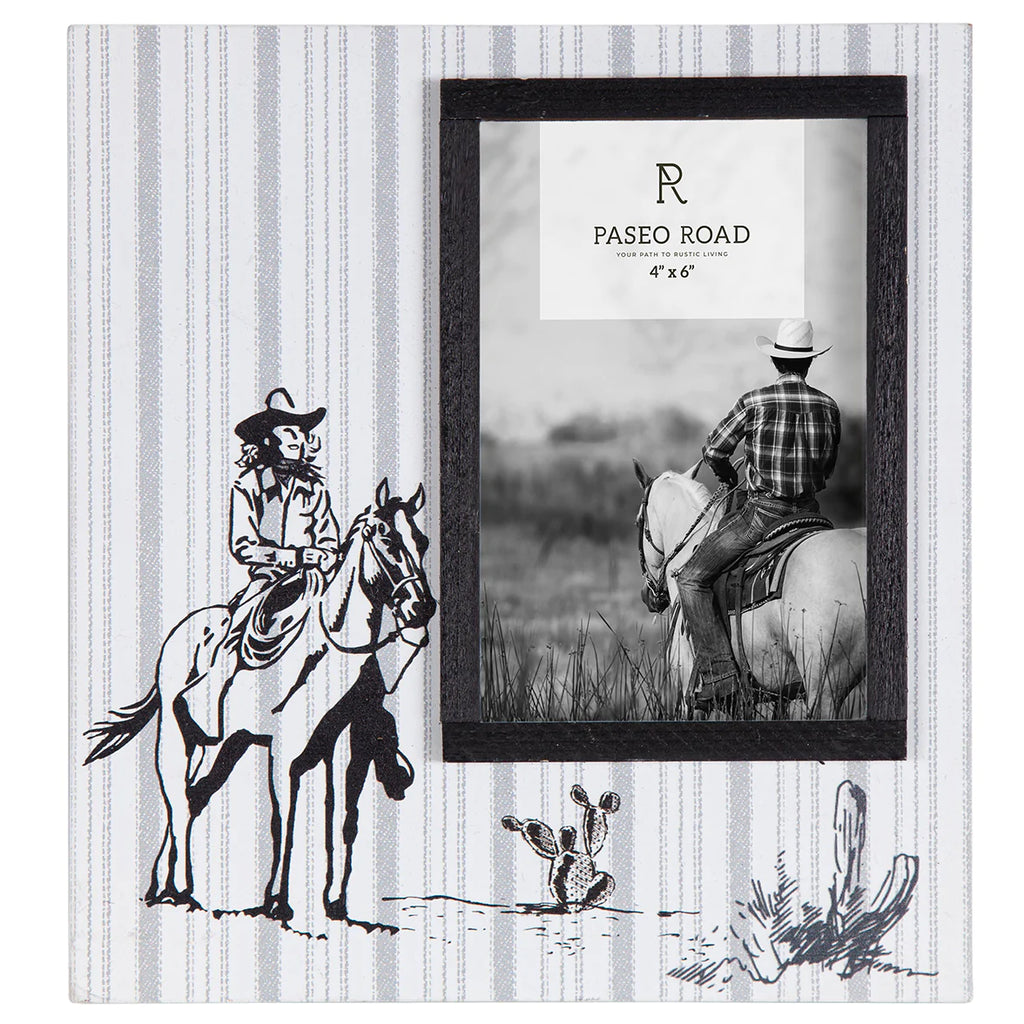 Ranch Life Cowgirl Picture Frame-FREE SHIPPING