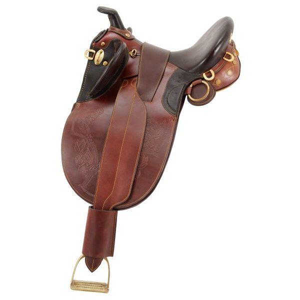 STOCK POLEY SADDLE W/HORN WIDE